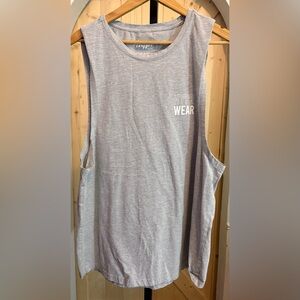 HYPR WEAR 2X ✨ plus size active Gray Sleeveless Top excellent condition